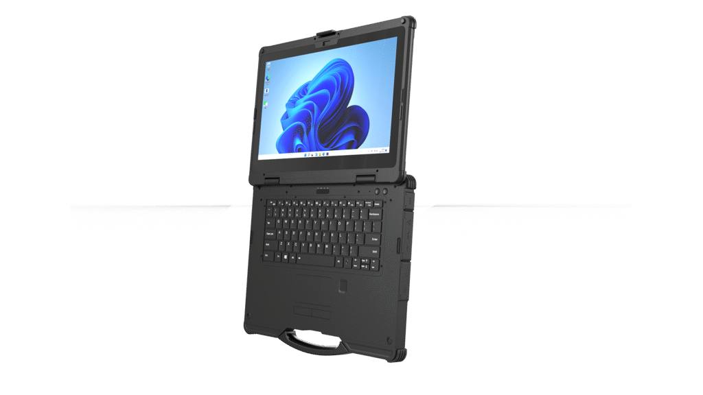 Sebook rugged laptop - open